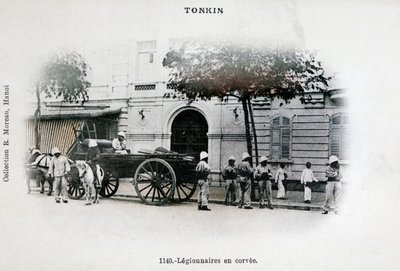 Ranskan muukalaislegioona, Tonkin, Ranskan Indokiina Vietnam, 1900-luku tekijältä Unbekannt