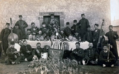 Ranskan muukalaislegioonan joulu, Algeria, 1910 tekijältä Unbekannt