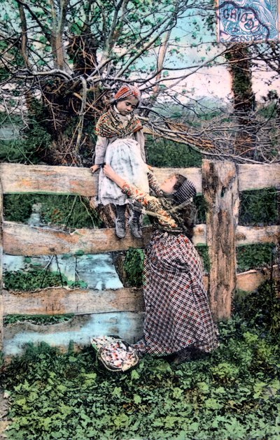 Ranskalainen postikortti, c1900 tekijältä Unbekannt
