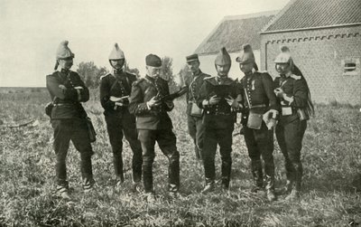 Ranskan esikunnan upseerit konsultaatiossa, 1914, 1919. tekijältä Unbekannt