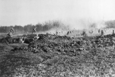 Ranskan vastahyökkäys Sommen ja Oise-joen välillä, Picardie, Ranska, 1918 tekijältä Unbekannt