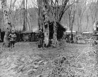 Ranskalainen lepoalue ja keittokeittiö linjojen takana, ensimmäinen maailmansota, 1915 tekijältä Unbekannt