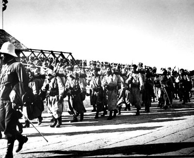 Ranskan joukot, Tientsin, Kiina, 1900 tekijältä Unbekannt