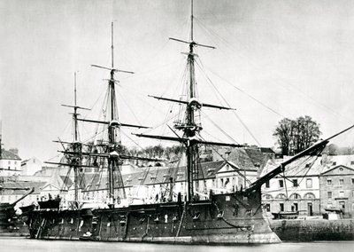 Ranskalainen sotalaiva, lOcean, 1868 tekijältä Unbekannt
