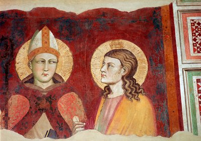 Piispan fresko, 1300-luku tekijältä Unbekannt