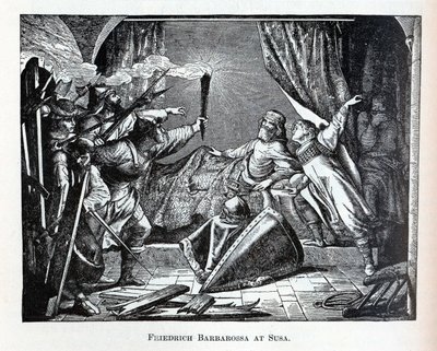 Friedrich Barbarossa Susassa, 1882 tekijältä Unbekannt