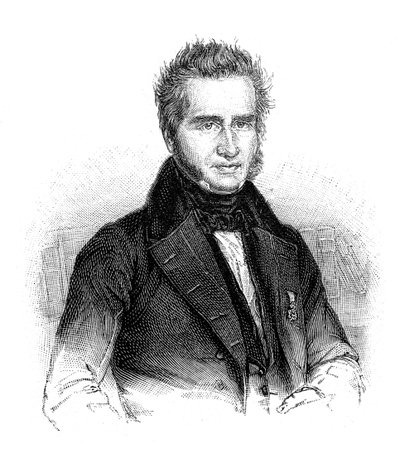 Friedrich Christoph Dahlmann, 1800-luvun saksalainen historioitsija ja poliitikko, 1900 tekijältä Unbekannt