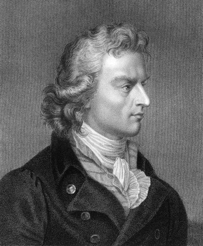 Friedrich Schiller, saksalainen runoilija, filosofi, historioitsija ja näytelmäkirjailija, 1836 tekijältä Unbekannt