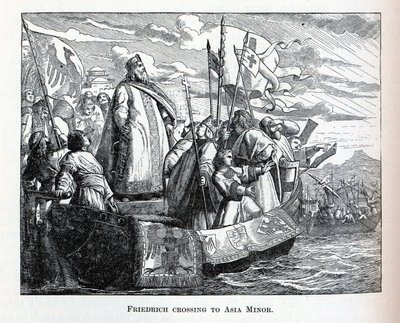 Friedrichin ylitys Vähä-Aasiaan, 1882 tekijältä Unbekannt