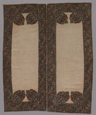 Bolster-kotelon etu- ja takapuoli, 1700-luku. tekijältä Unbekannt