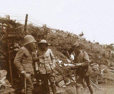 Etulinja kohti Monastiria, Serbiaa, c1916 tekijältä Unbekannt