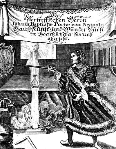 Johannes Baptista della Portan Magia Naturalis -elokuva, 1715 tekijältä Unbekannt