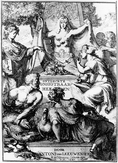 Emptying and Uncovering...Anton van Leeuwenhoekin kirjeet, 1686 tekijältä Unbekannt