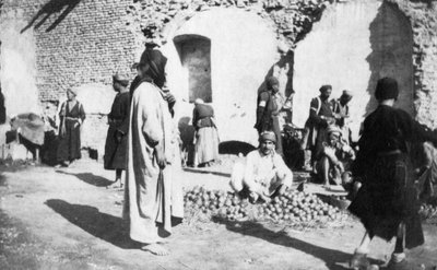 Hedelmämarkkinat, Bagdad, Irak, 1917-1919 tekijältä Unbekannt