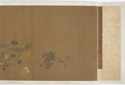 Hedelmät, vihannekset, kukat ja hyönteiset, Ming-dynastia, 1368-1644. tekijältä Unbekannt