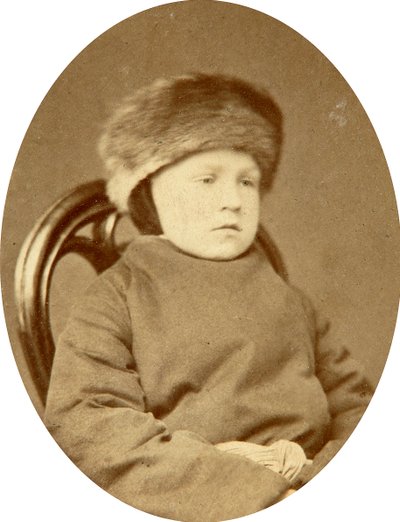 Fjodor Fjodorevich Dostojevski, venäläisen kirjailijan Fjodor Dostojevskin poika, 1870-luku tekijältä Unbekannt