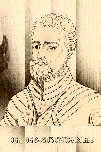 G. Gascoigne, c1535-1577, 1830. tekijältä Unbekannt