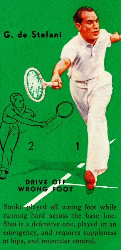 G. de Stefani - Drive Off Wrong Foot, c1935. tekijältä Unbekannt