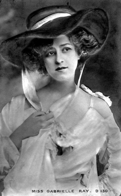 Gabrielle Ray 1883-1973, englantilainen näyttelijä, 1900-luvun alku tekijältä Unbekannt