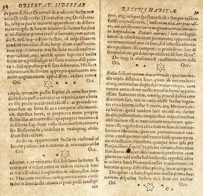 Galileon piirustukset Jupiterin satelliiteista tekijältä Unbekannt