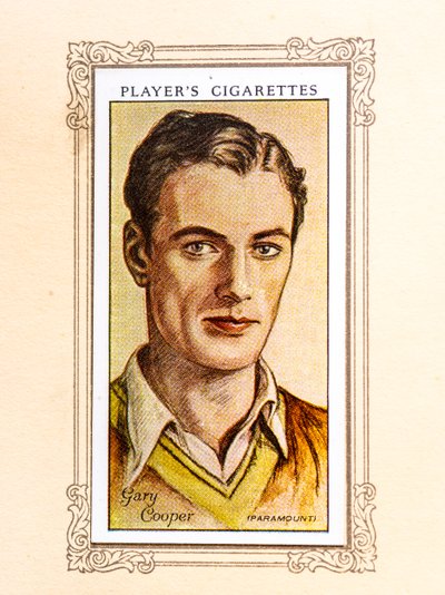 Gary Cooper, 1934 tekijältä Unbekannt