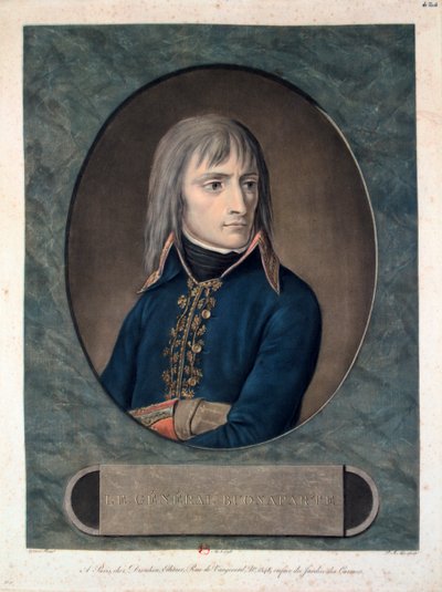 Kenraali Bonaparte, 1798 tekijältä Unbekannt