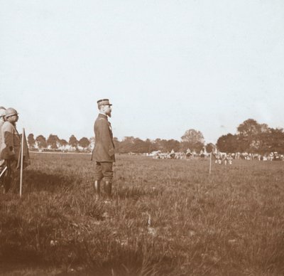 Kenraali Henri Gouraud, Chalons, Marne, Pohjois-Ranska, c1914-c1918. tekijältä Unbekannt