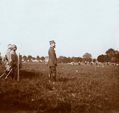 Kenraali Henri Gouraud, Chalons, Marne, Pohjois-Ranska, c1914-c1918. tekijältä Unbekannt