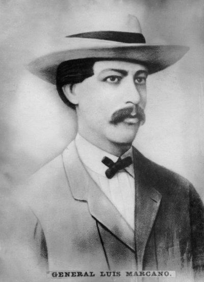 Kenraali Luis Marcano 1831-1870, Kuuban vapautusarmeijan pormestari, c1910 tekijältä Unbekannt