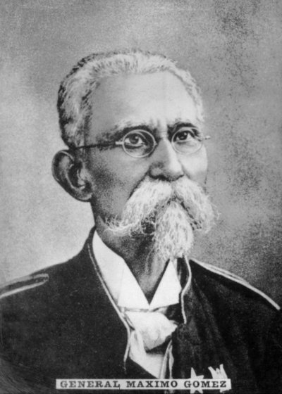 Kenraali Maximo Gomez 1836-1905, dominikaaninen kenraalimajuri kymmenen vuoden sodassa, c1910 tekijältä Unbekannt
