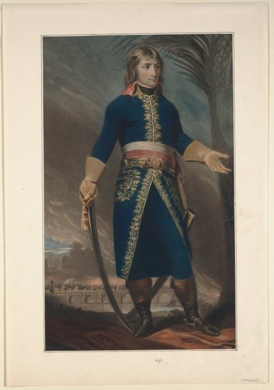 Kenraali Napoleon Bonaparte, 1796 tekijältä Unbekannt