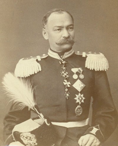 Kenraali Nikolai Petrovich Yanow. tekijältä Unbekannt