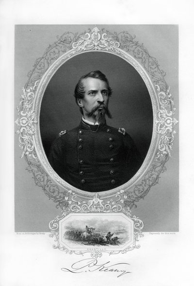 Kenraali Philip Kearny, Yhdysvaltain armeijan upseeri, 1862-1867 tekijältä Unbekannt