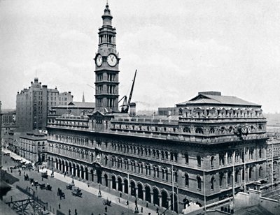 General Post Office, Sydney, c1900. tekijältä Unbekannt