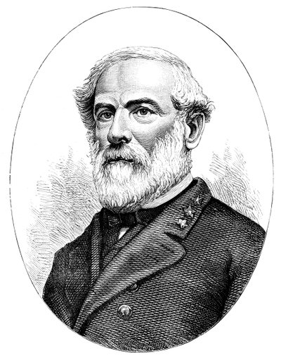 Kenraali Robert E Lee 1807-1870, amerikkalainen kenraali tekijältä Unbekannt