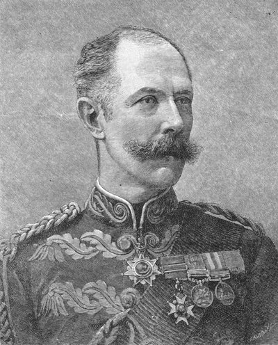 Kenraali Sir Herbert Stewart, c1881-85 tekijältä Unbekannt