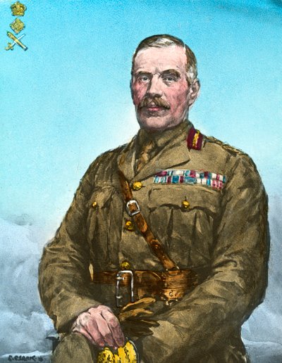 Kenraali Sir William Robertson, brittiläinen sotilas, 1900-luvun alku tekijältä Unbekannt
