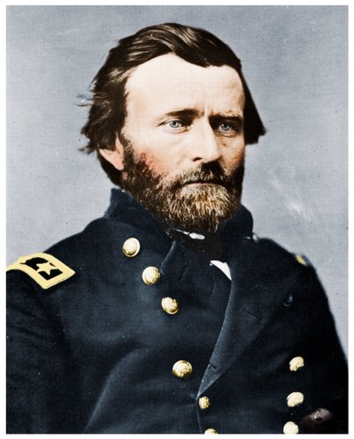 Kenraali Ulysses S Grant, yhdysvaltalainen sotilas ja poliitikko, 1860-luku 1955 tekijältä Unbekannt