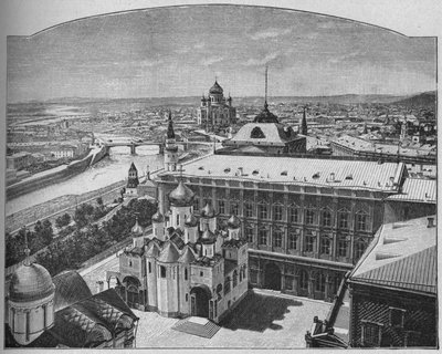 Yleiskuva Moskovan kaupungista, 1902 tekijältä Unbekannt