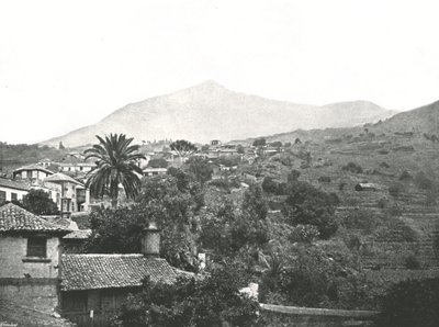 Yleisnäkymä, joka esittää huippua, Teneriffa, Kanariansaaret, Espanja, 1895. tekijältä Unbekannt