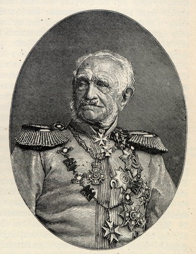 Kenttämarsalkka Friedrich Graf von Wrangel 1784-1877. tekijältä Unbekannt