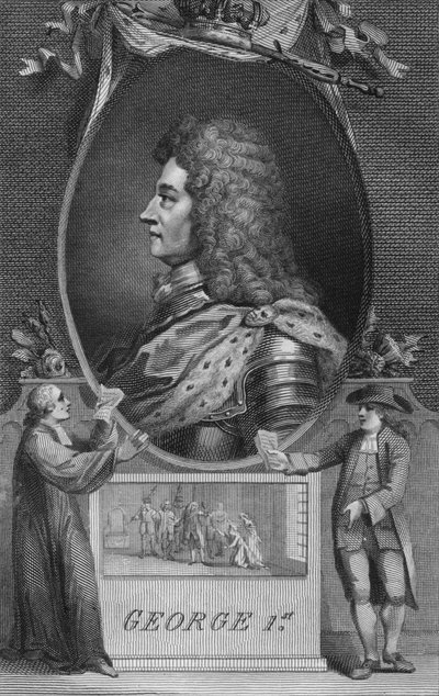 George 1., 1790 tekijältä Unbekannt