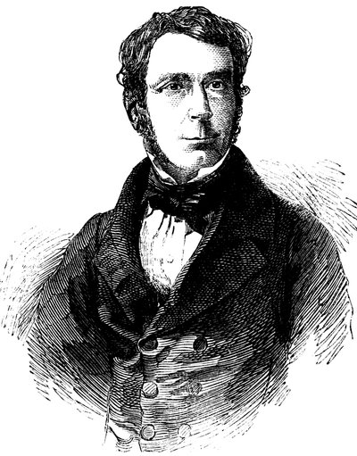 George Biddell Airy 1801-1892, englantilainen tähtitieteilijä ja geofyysikko, 1858 tekijältä Unbekannt