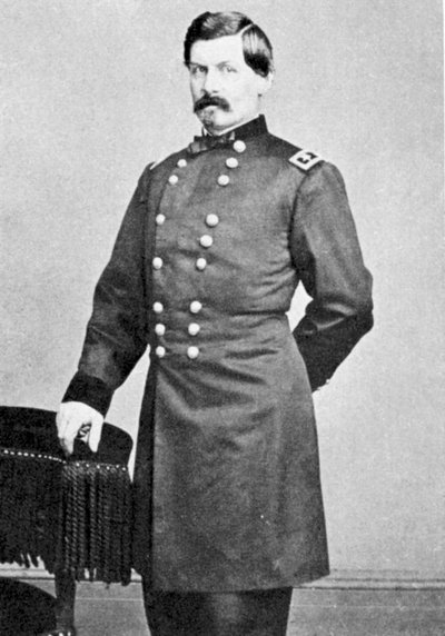 George Brinton McClellan, amerikkalainen sotilas, 1861 tekijältä Unbekannt
