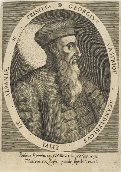 George Castriot 1405-1468, joka tunnetaan nimellä Skanderbeg, n. 1620. tekijältä Unbekannt