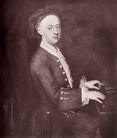 George Frederick Händel, c1720, 1919 tekijältä Unbekannt