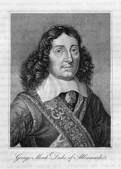George Monck, Albemarlen herttua, 1600-luvun englantilainen sotilas tekijältä Unbekannt