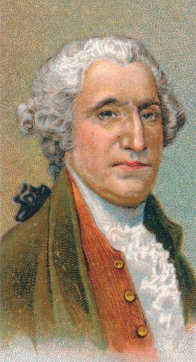 George Washington 1732-99, Yhdysvaltain ensimmäinen presidentti, 1924 tekijältä Unbekannt