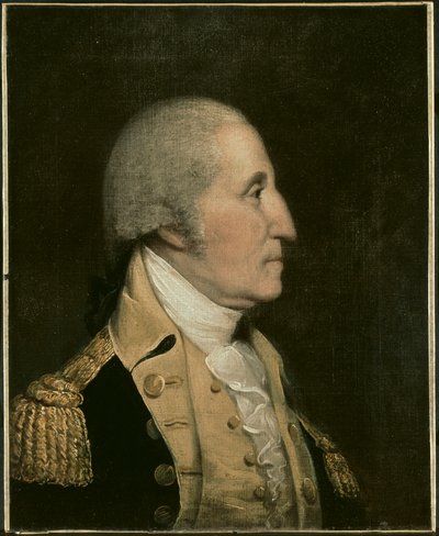 George Washington, c. 1790-luku. tekijältä Unbekannt