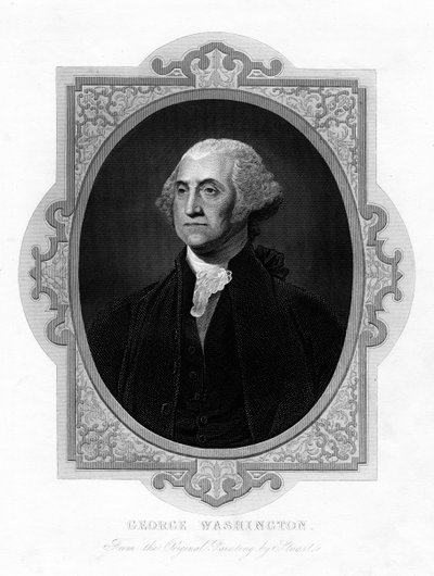 George Washington, Yhdysvaltain ensimmäinen presidentti, 1800-luku tekijältä Unbekannt